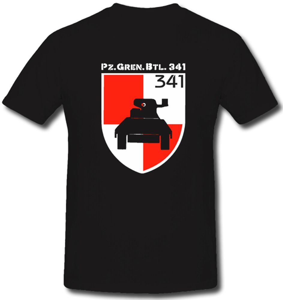 PzGrenBtl 341 Panzergrenadierbataillon Bundeswehr - T Shirt #297