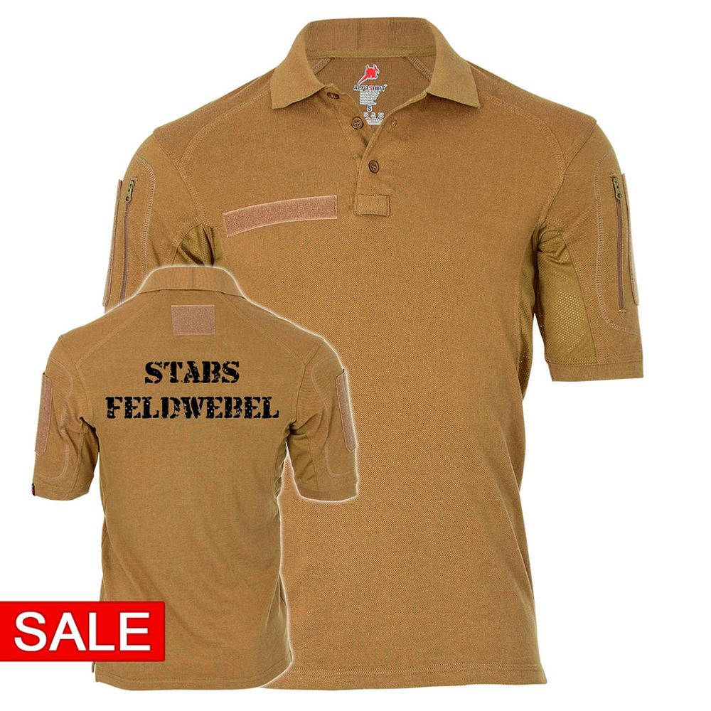 SALE Tactical polo shirt size. 5XL - Staff Sergeant Rank #R206