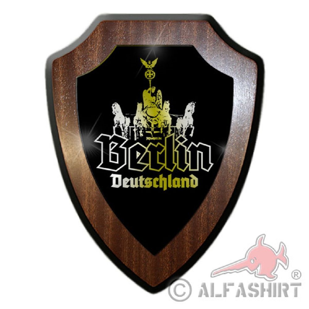Berlin Deutschland Hauptstadt Bundesrepublik Wappenschild #19971