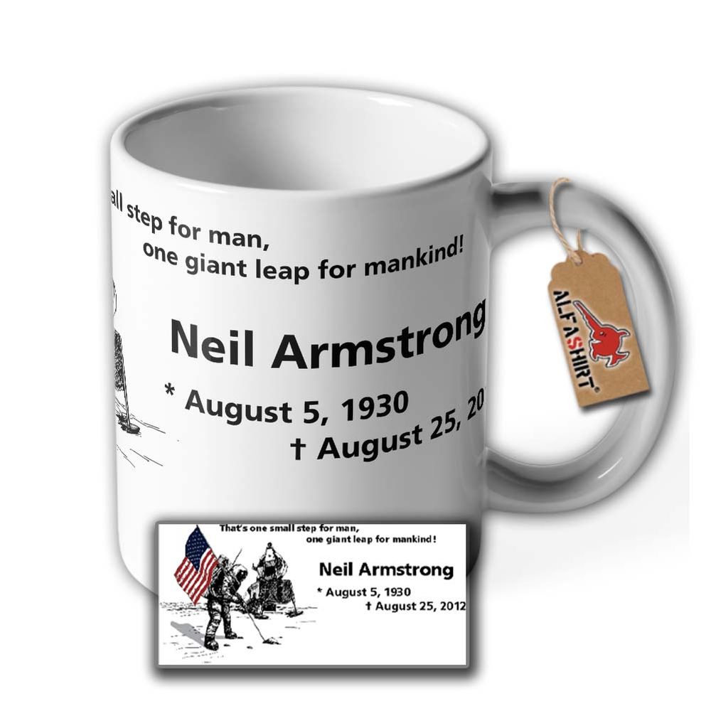 Tasse Neil Armstrong Mondlandung Apollo 11 Edwin Aldrin Michael Collins #36187