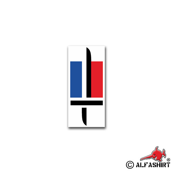 Sticker Army de Terre 2 Land Forces France 7x3cm A1474