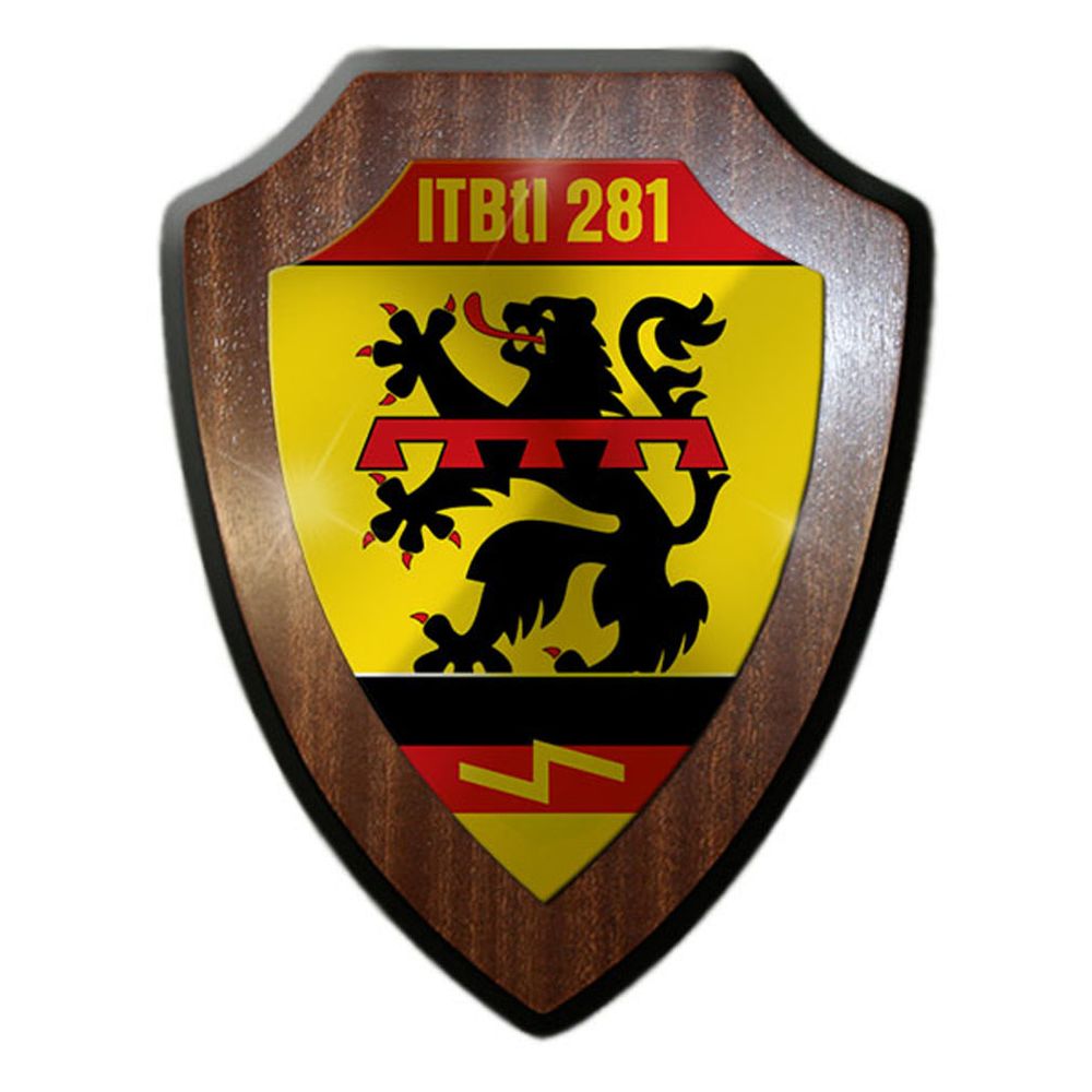 Wappenschild ITBtl 281 Informationstechnikbataillon Gerolstein BW Eifel #23564