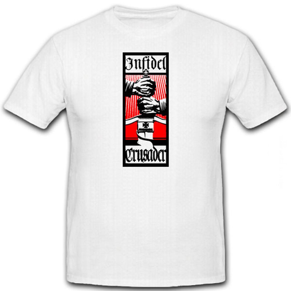 Infidel Crusader Sword- T Shirt #6545
