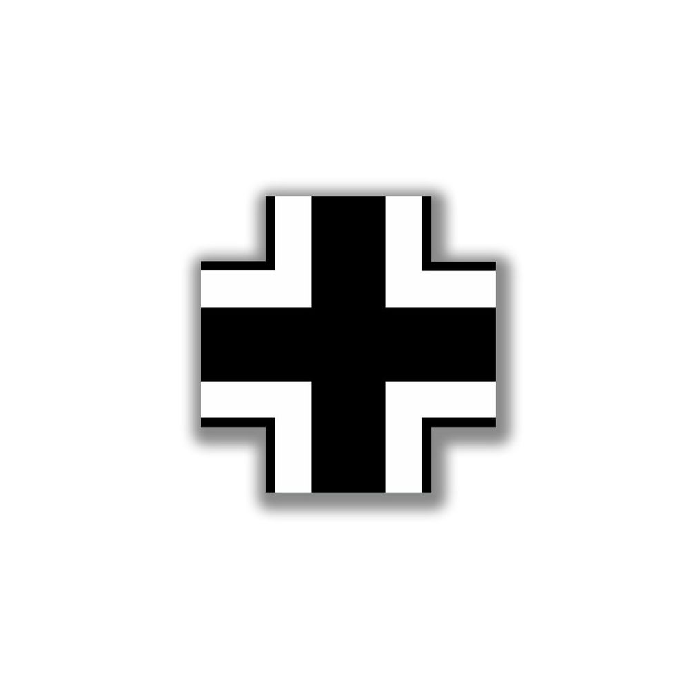 Sticker Balkenkreuz Panzer Luftwaffe model construction ID 5x5cm A5245