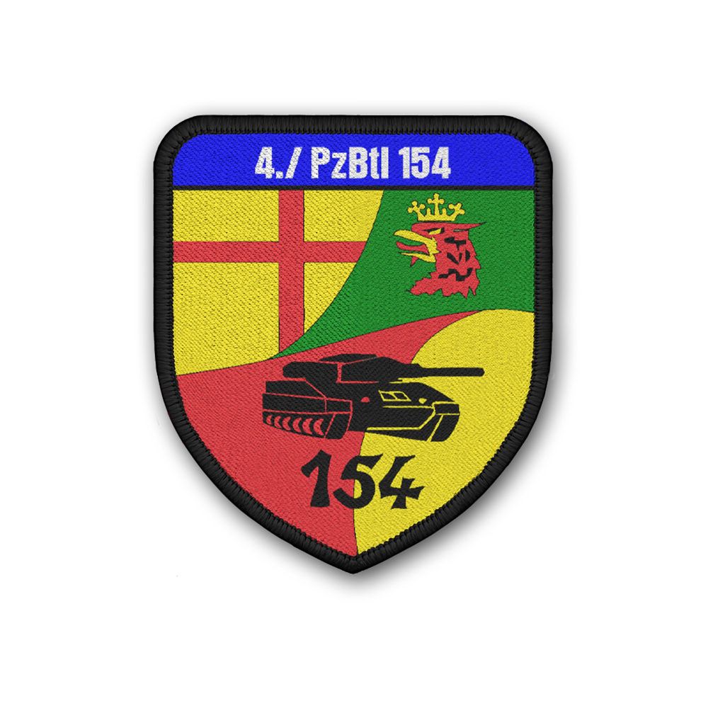 Patch 4. Kompanie PzBtl Panzerbataillon 154 Westerburg Panzertruppe #46085