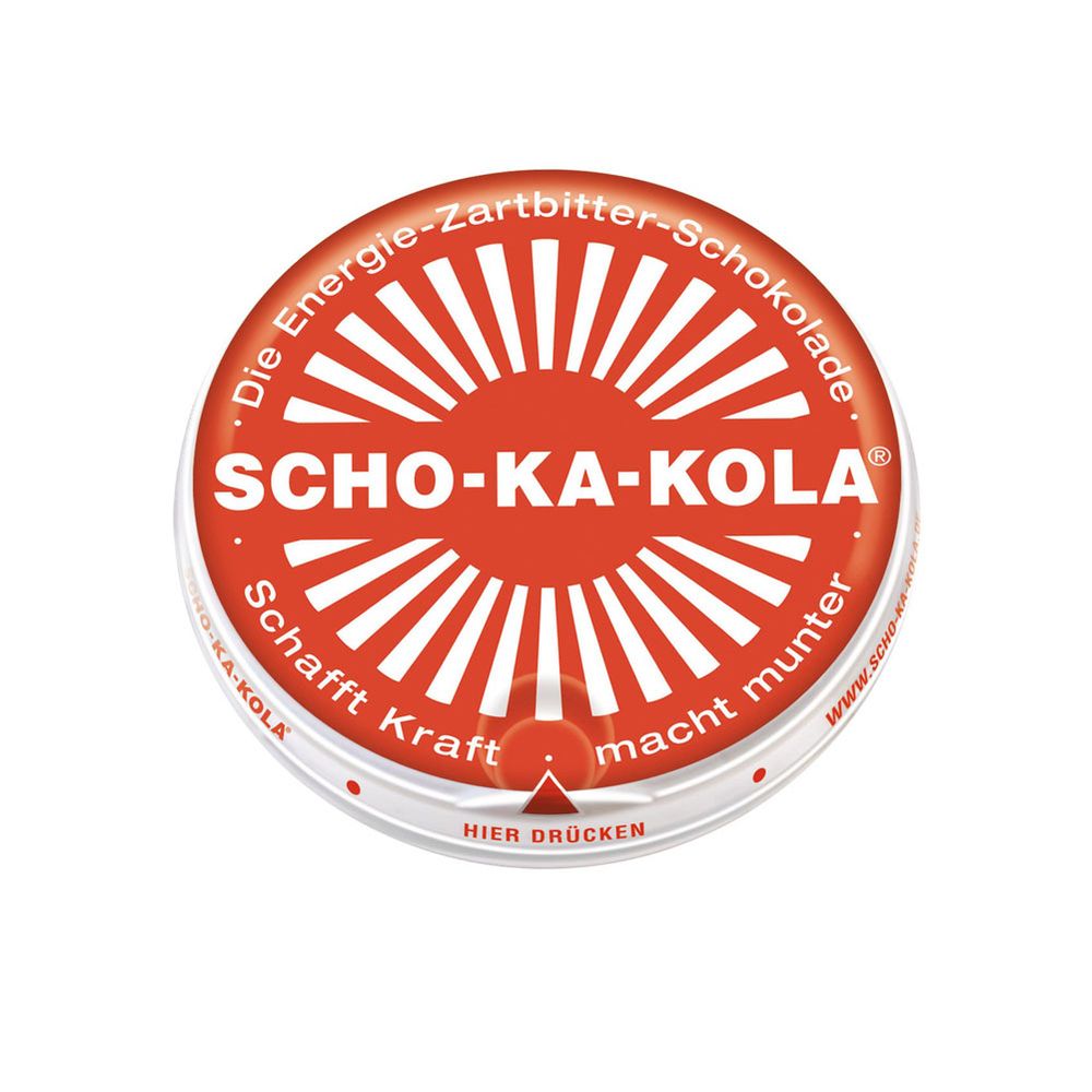 Scho-Ka-Kola  Zartbitter Panzer Schokolade Schokakola Notnahrung Piloten #34013