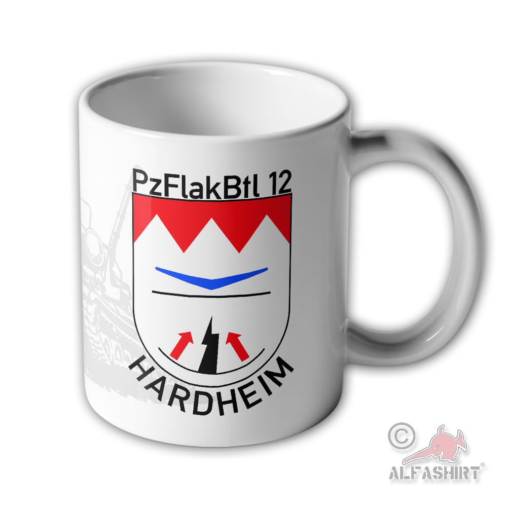Tasse 6 Kompanie PzFlakBtl Panzerflugabwehrkanonenbataillon 12 Bundeswehr #45588