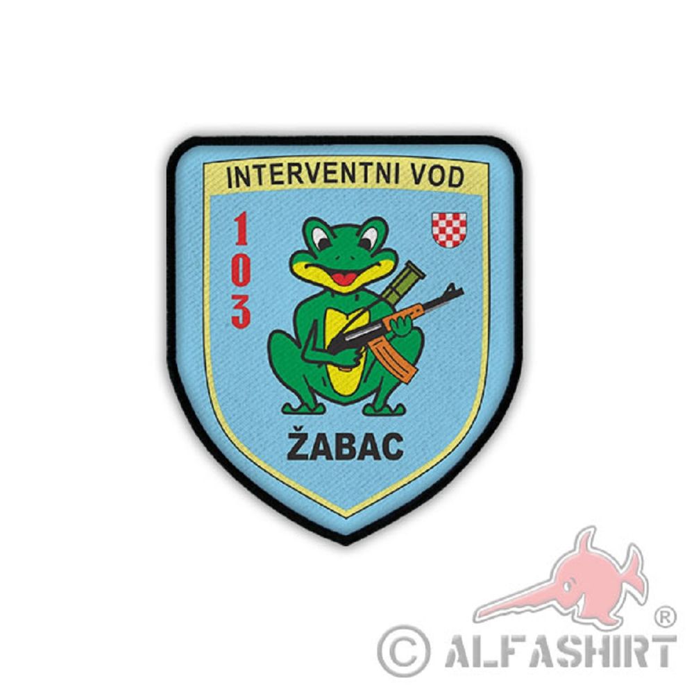 Patch / Aufnäher - Interventionstrupp Žabac 103 Brigade HVO Armee #19256