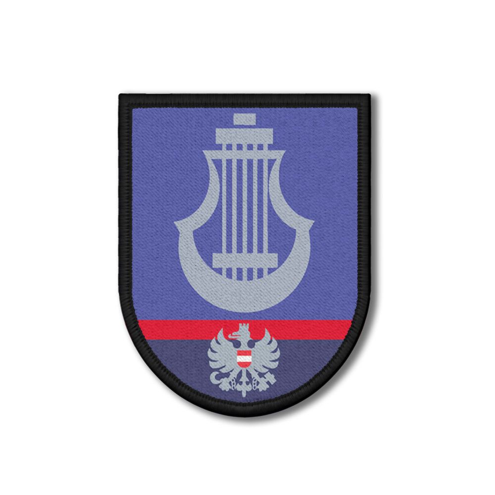 Patch Polizeimusik Österreich Polizei Musikant Chor Aufnäher 9x7cm #31364