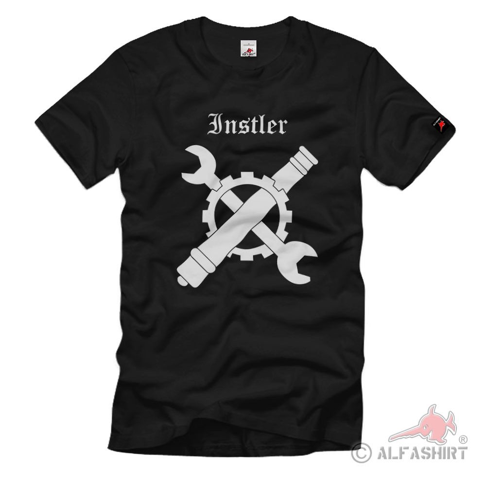 Instler InstBtl Instandsetzungsbataillon Emblem Barett Truppe - T Shirt #950