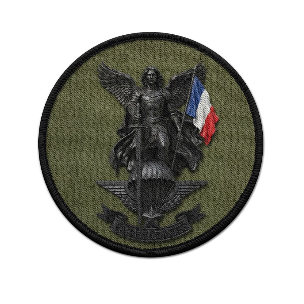 Patch Erzengel Michael Parachutistes Fallschirmjäger Frankreich Militär #47525