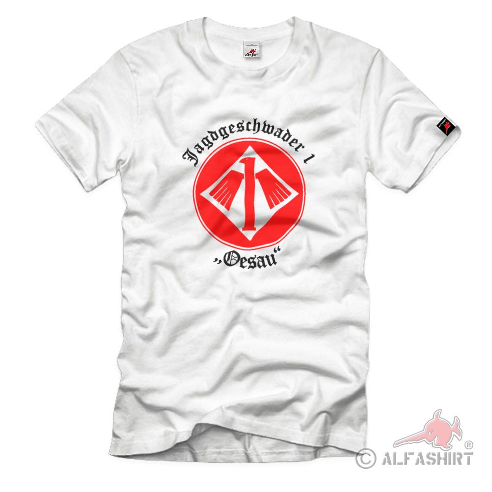 JG1 Oesau Jagdgeschwader Traditionsgeschwader Luftwaffe Wappen T Shirt #1709