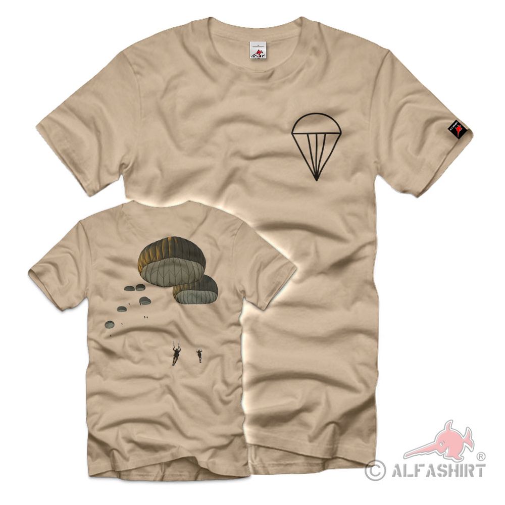 Parachutist Luftwaffe Army Soldier BW Bundeswehr T-Shirt #39316