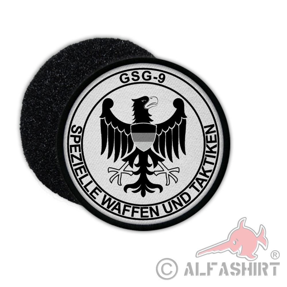 Bundespolizei GSG weiß Weste Uniform Polizei Sondereinheit Patch #32461