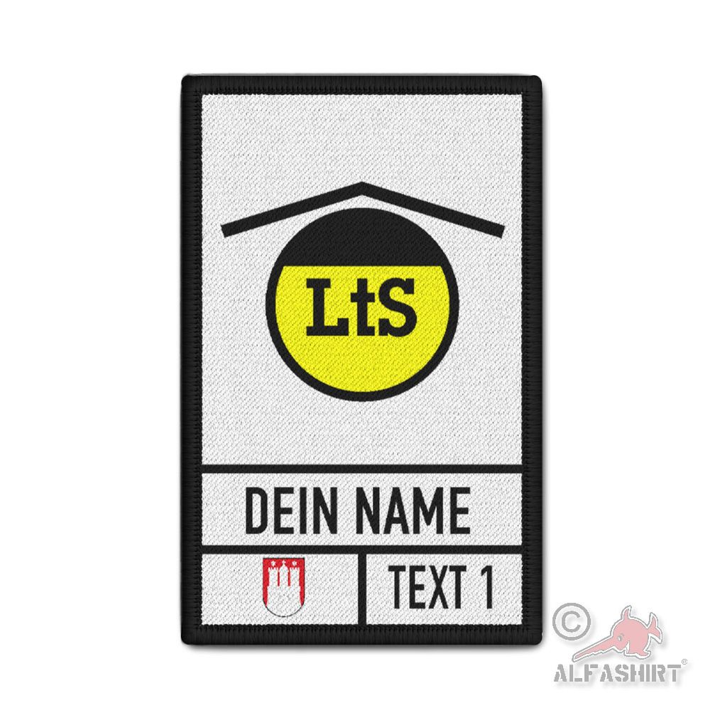 Patch Leitstelle LtS taktisches Zeichen Feuerwehr Rettungsdienst Hamburg #46225