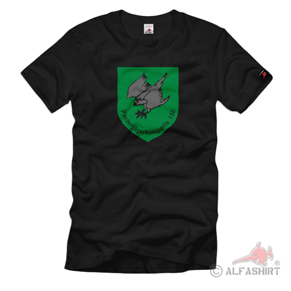 PzJgKp150 Panzerjägerkompanie 150 Badge Coat of Arms Military - T Shirt #2662