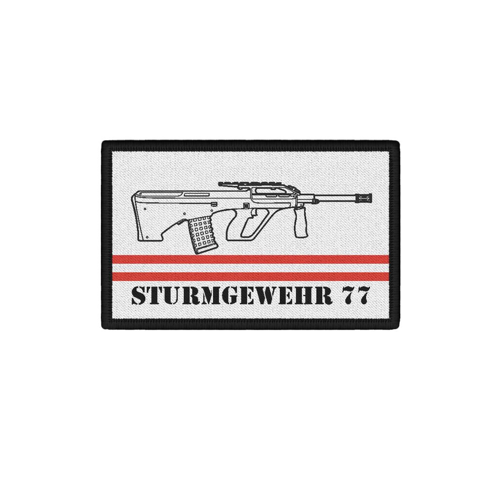 Patch Sturmgewehr 77 StG Sportschütze Österreich Bundesheer 7,5 x 4,5#31772