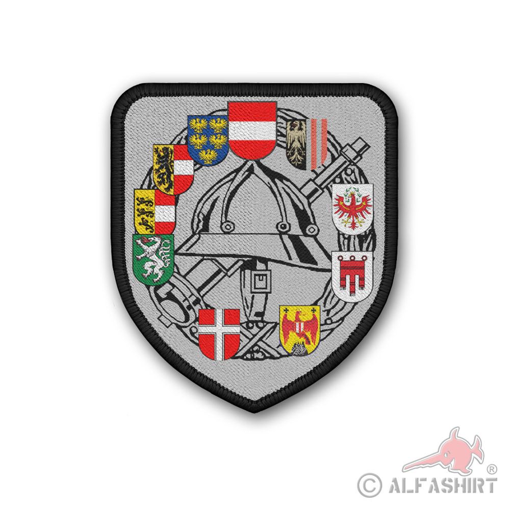 Fire Service Badge Federal Fire Brigade Association Badge Coat of Arms Uniform # 37316