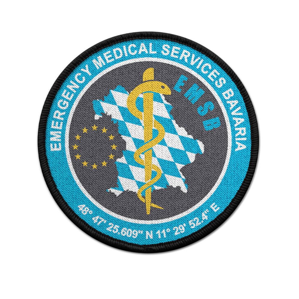 Patch EMSB rescue service Bavaria Bavaria paramedic ambulance Free State # 31177