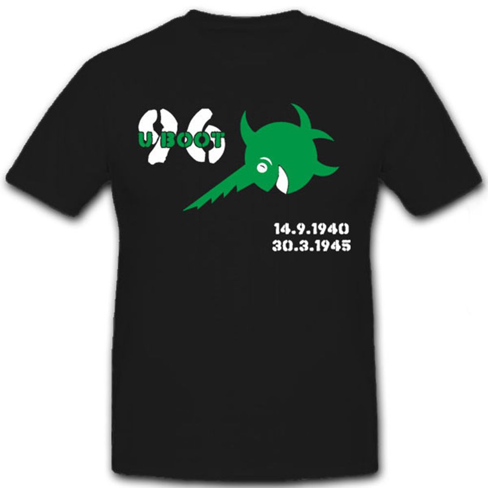 U Boot 96 Marine Unterseeboot Schlachtschiff Atlantik - T Shirt #6652 