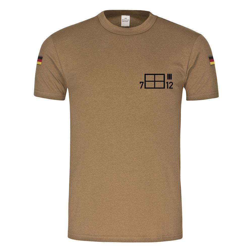 BW Tropen 7 SanRgt 12 Sanitätsregiment Einheit Taktische Zeichen Alfashirt#24040