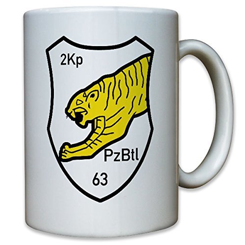 2. Kp PzBtl 63 2. Kompanie Panzerbataillon 63 Panzer Bataillon - Tasse #11186 