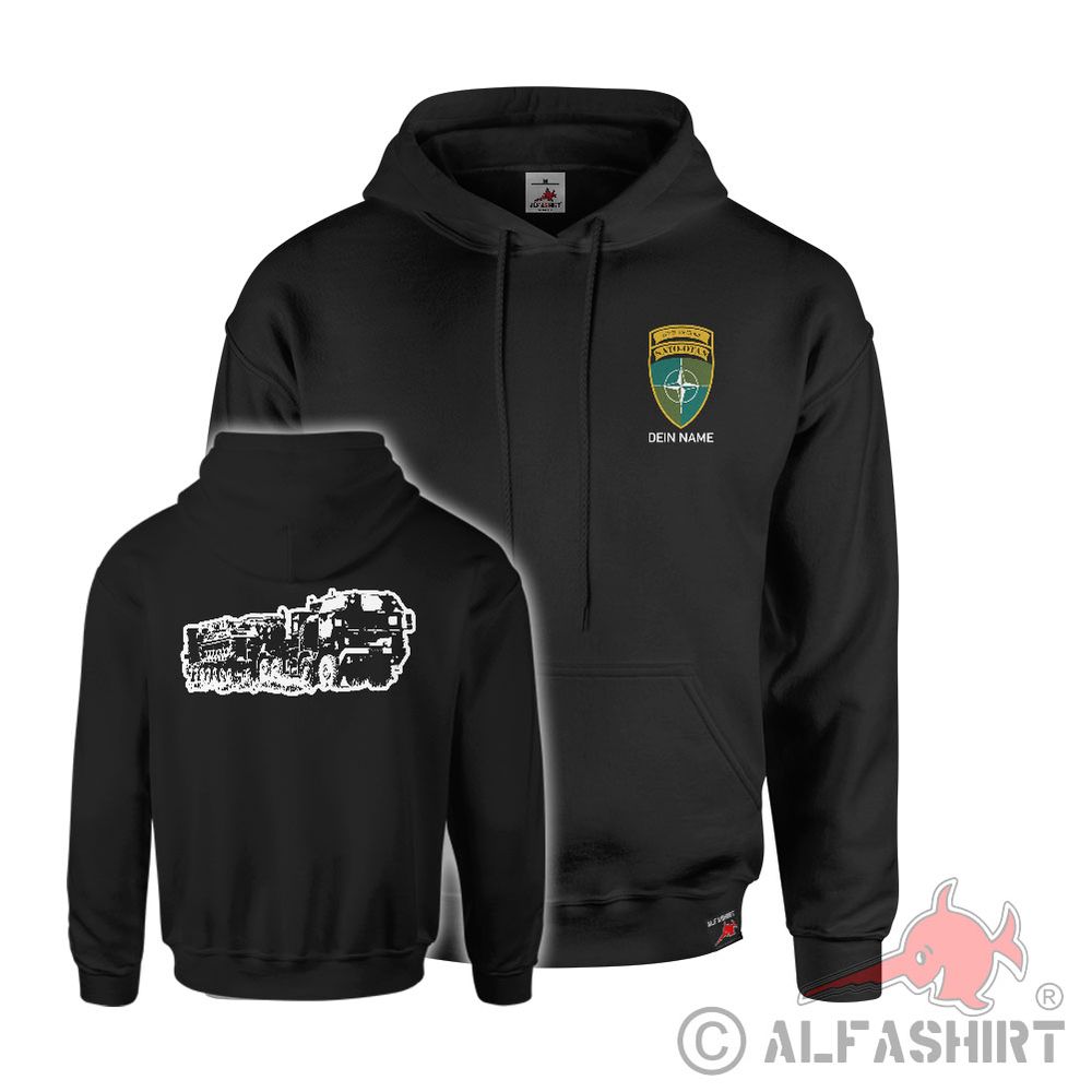 Hoodie personalisiert eFP battle Group NATO Wunschtext geschützter #42544