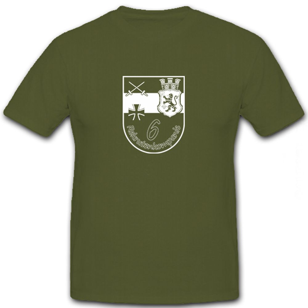 Rekrutenkompanie 6 Donnerberg Kaserne Eschweiler- T Shirt #6341