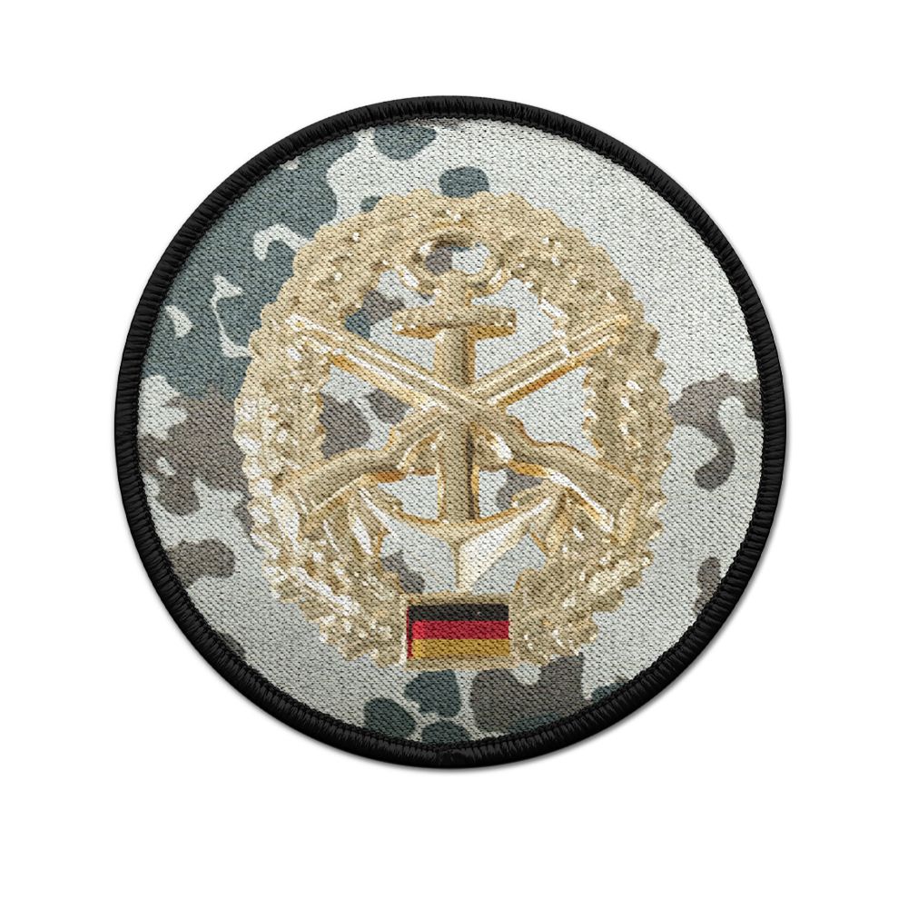 Patch BW Marinesicherung ISAF Barett Abzeichen Einheit Aufnäher Tarnung #20896
