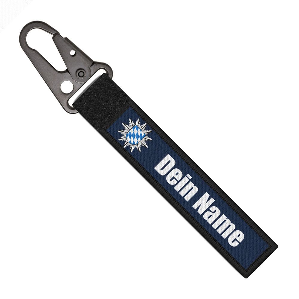 Police Bavaria BY Star personalized Tactical Keychain #44803