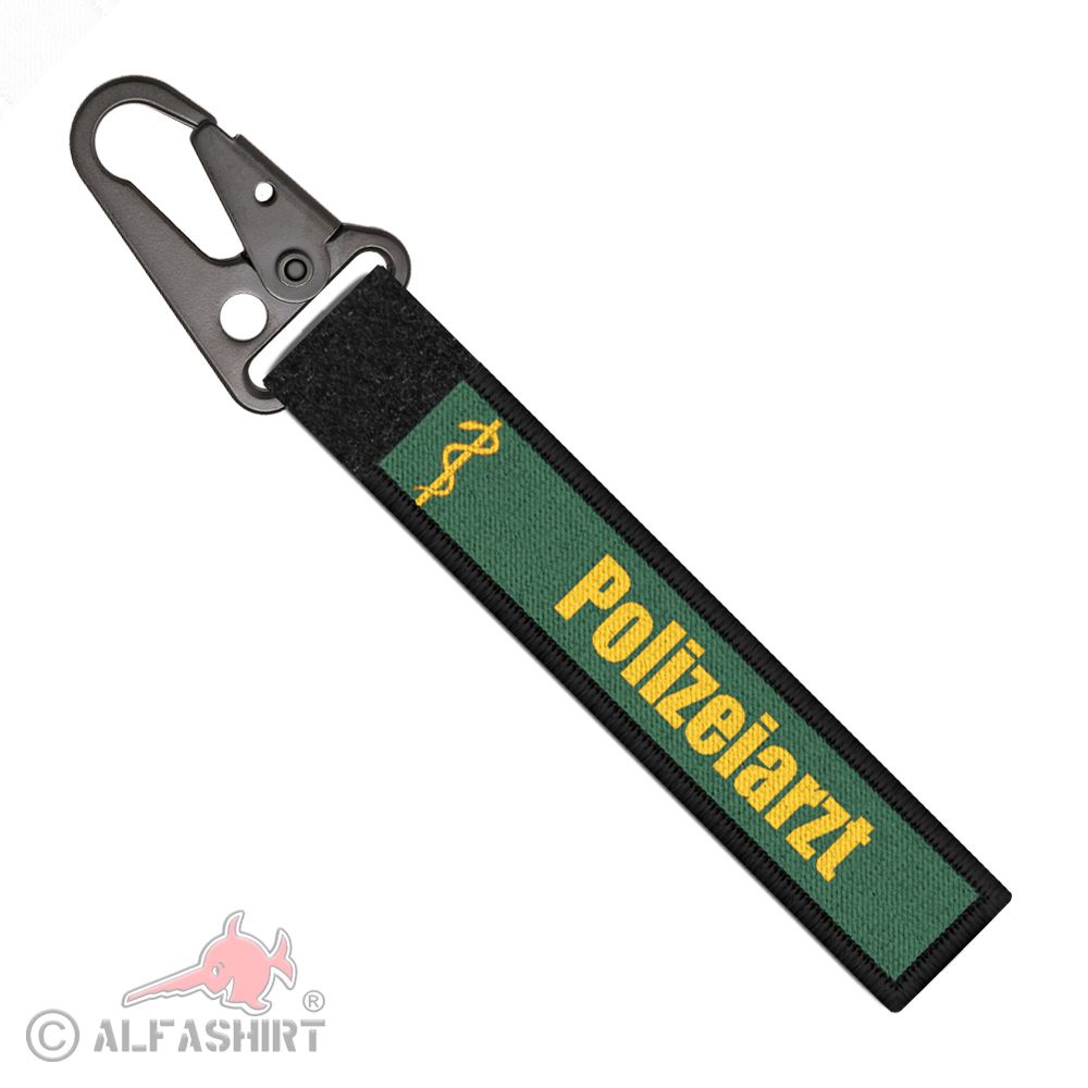 Tactical keyring police doctor service period of service rank # 37944