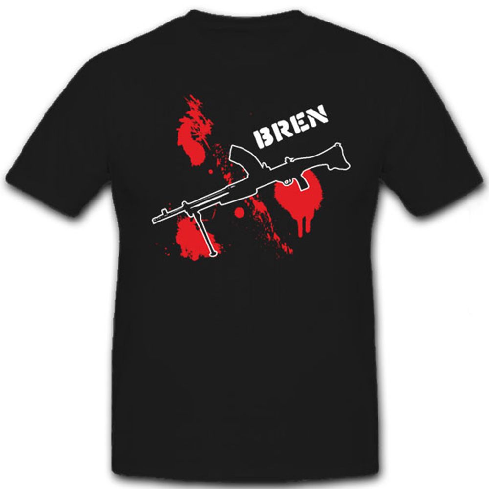 Bren Leichte Maschinengewehr Bren Streitkräften Großbritannien - T Shirt #7370