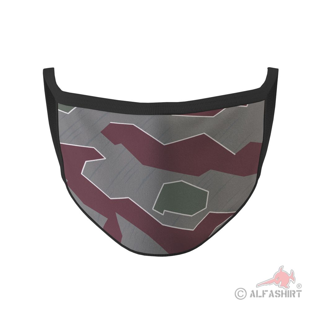 Mundmaske Bundeswehr früher Splittertarn Tarn Camoflage #35768