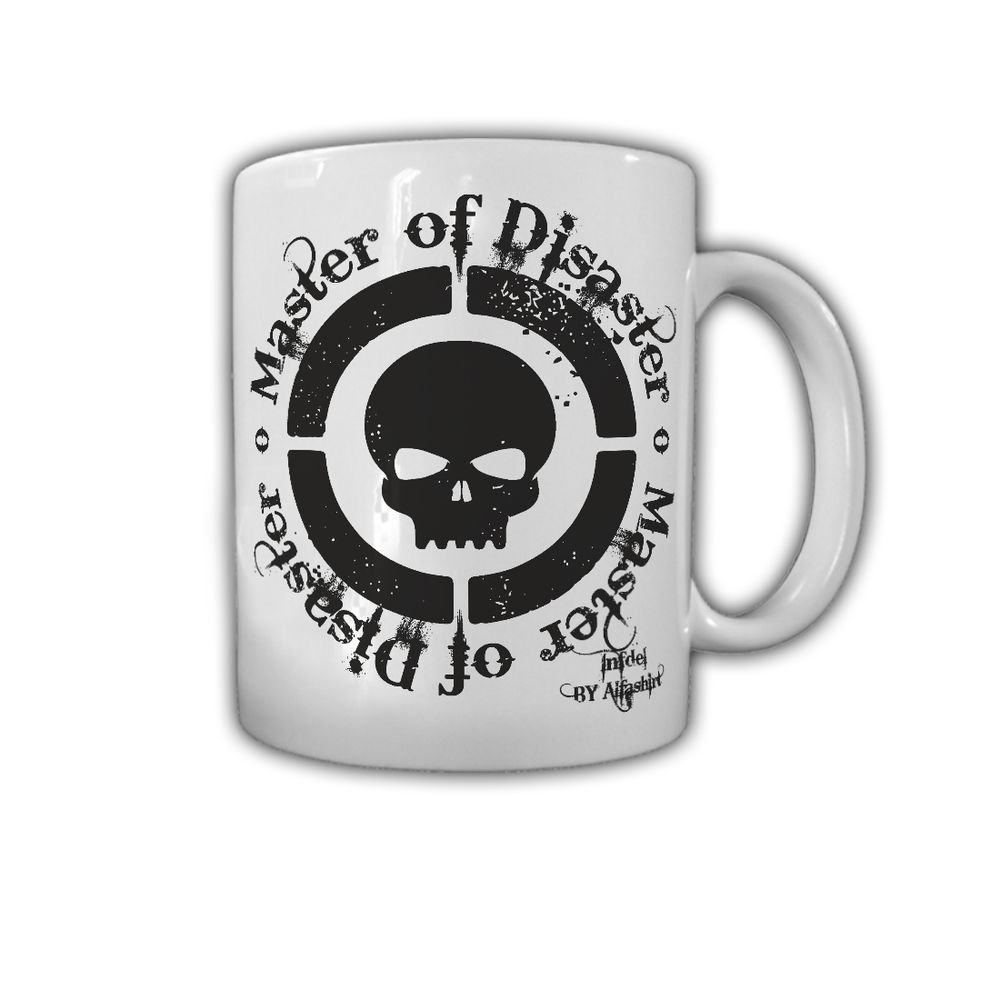 Tasse Master of Disaster Fun Bundeswehr Heer Bw Katastrophenhilfe #30798
