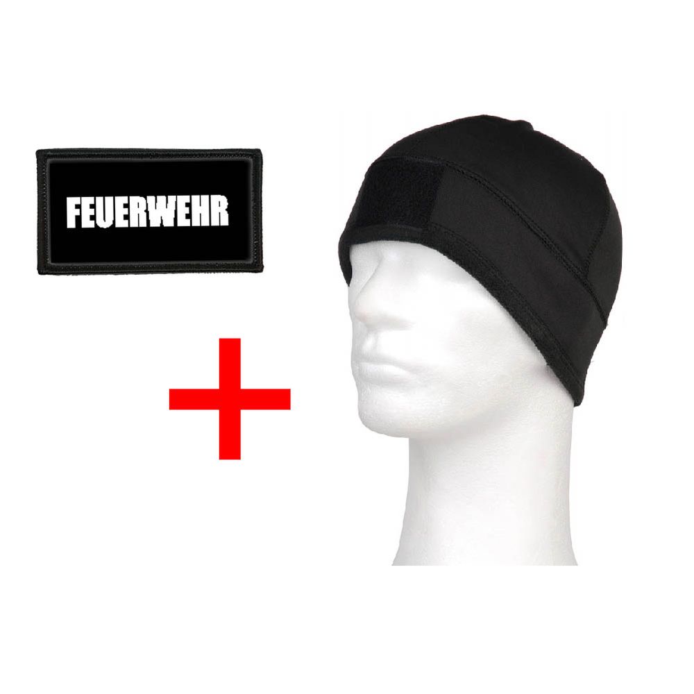 Feuerwehr Set Mütze + Patch Löschtruppe Wintermütze Mütze Amt #30343