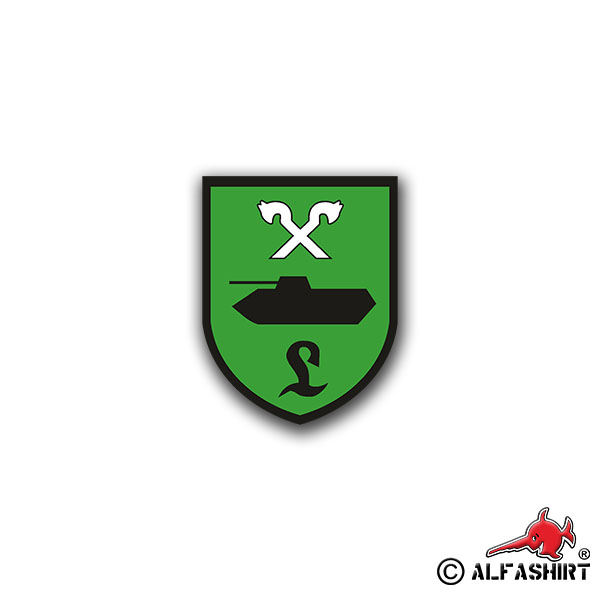 Aufkleber/Sticker PzGrenLehrBtl 92 Panzer Grenadier Lehr Bataillon 5x7cm A877