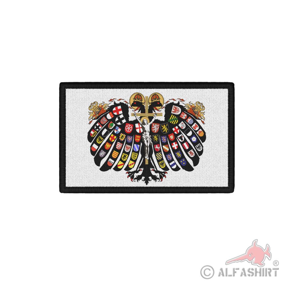 Patch 7,4x4,5cm Quaternionenadler des Heiligen Römischen #37187