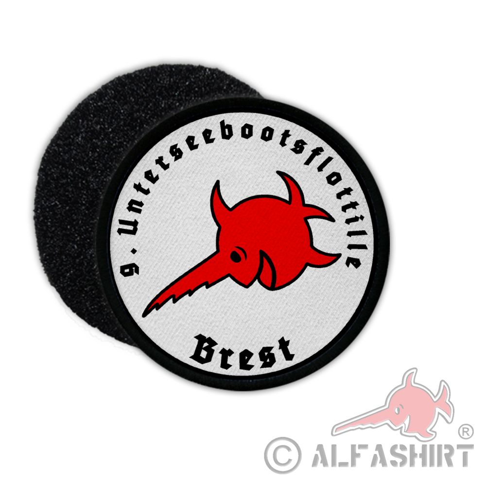 Patch 9 Unterseebootflottille militärischer Verband Marine Brest U213 #31785