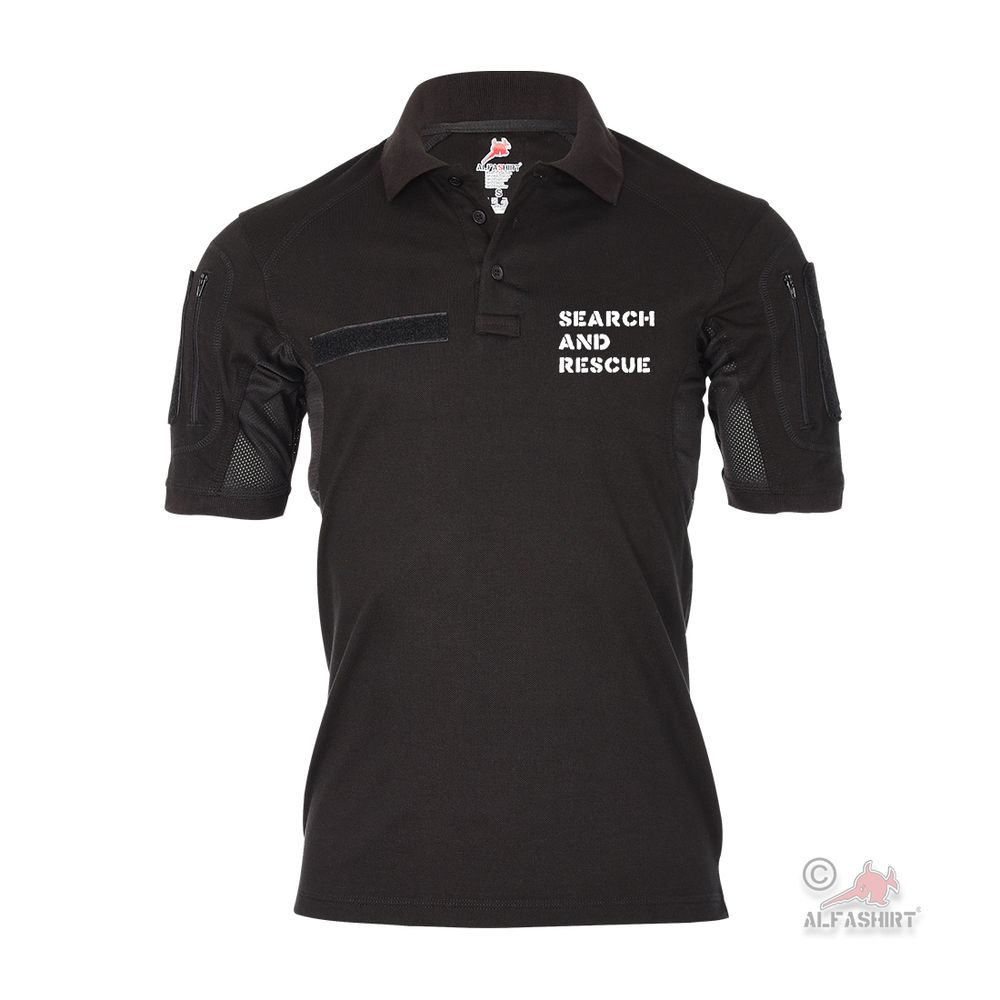 Tactical Poloshirt Alfa Sar Search and Rescue Rettung Rettungsdienst #39820