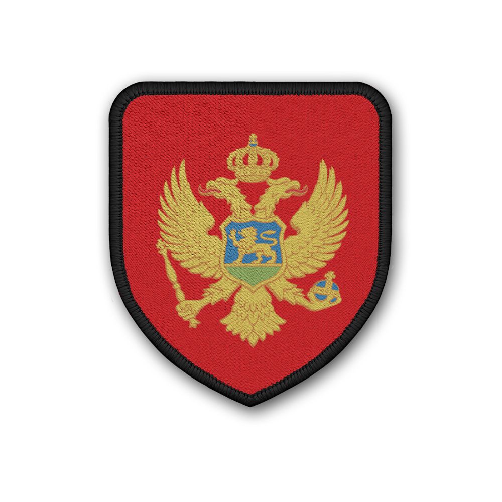Patch Flag of the Montenegro Flagge Land Staat Nation Landesflagge #21367