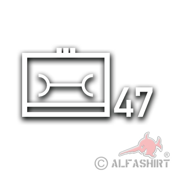 Logistics Regiment 47 Tactical Sign replenishment repair 10cmx5cm # A4317