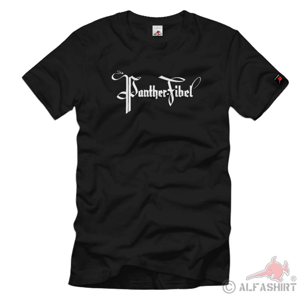 Panther Fibel Panzer Wh Comic Panzerkampfwagen 5 Militär T Shirt #555