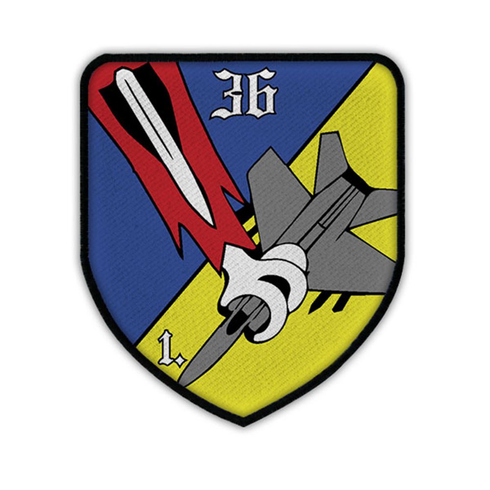 Patch / Aufnäher -1 FlaRak Batterie 36 Bundeswehr Luftwaffe Flugabwehr #14214