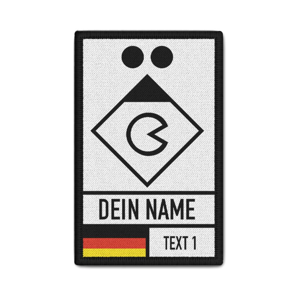 Rank Patch 9.8x6cm Patch tact sign catering field kitchen field cook GER BW group leader #46730
