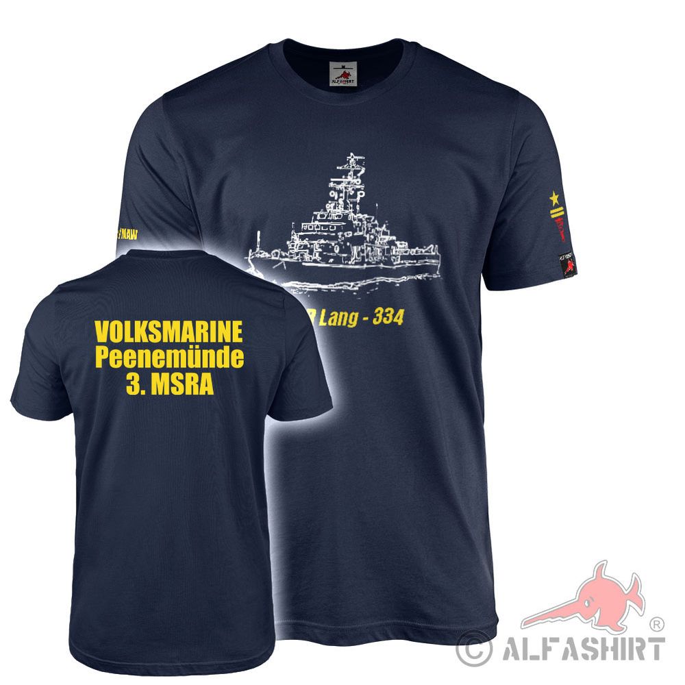T-Shirt MSR Lang 334 Sperr MAW Dienstgrad Stabsmatrose Volksmarine Kondor#43780