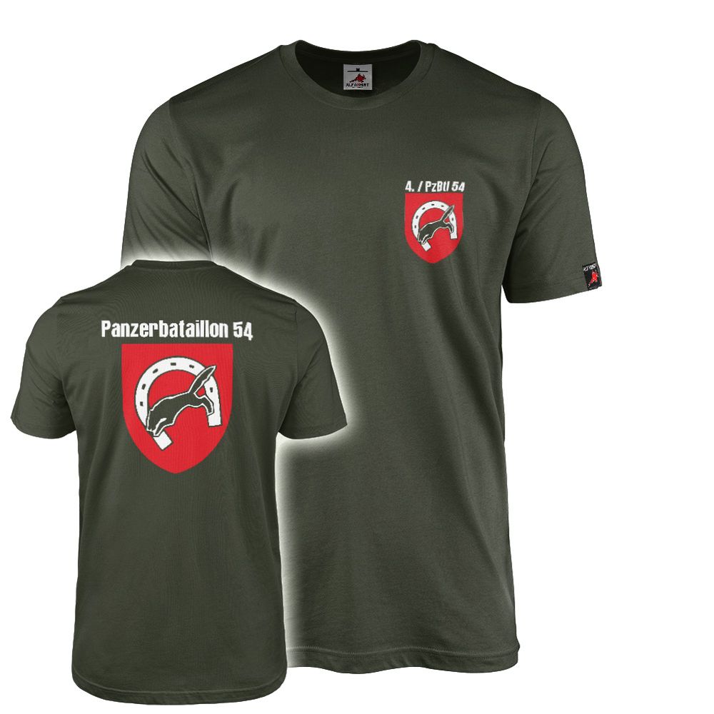 T-Shirt 4. Kompanie PzBtl 54 Panzer Bataillon Wolfhagen #47678