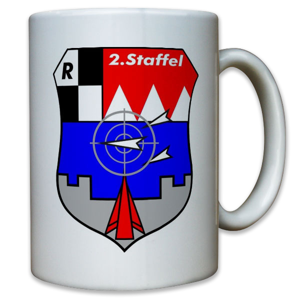 2. Staffel Flugabwehrraketengruppe 23 Bundeswehr Bw Luftwaffe - Tasse #9397 t