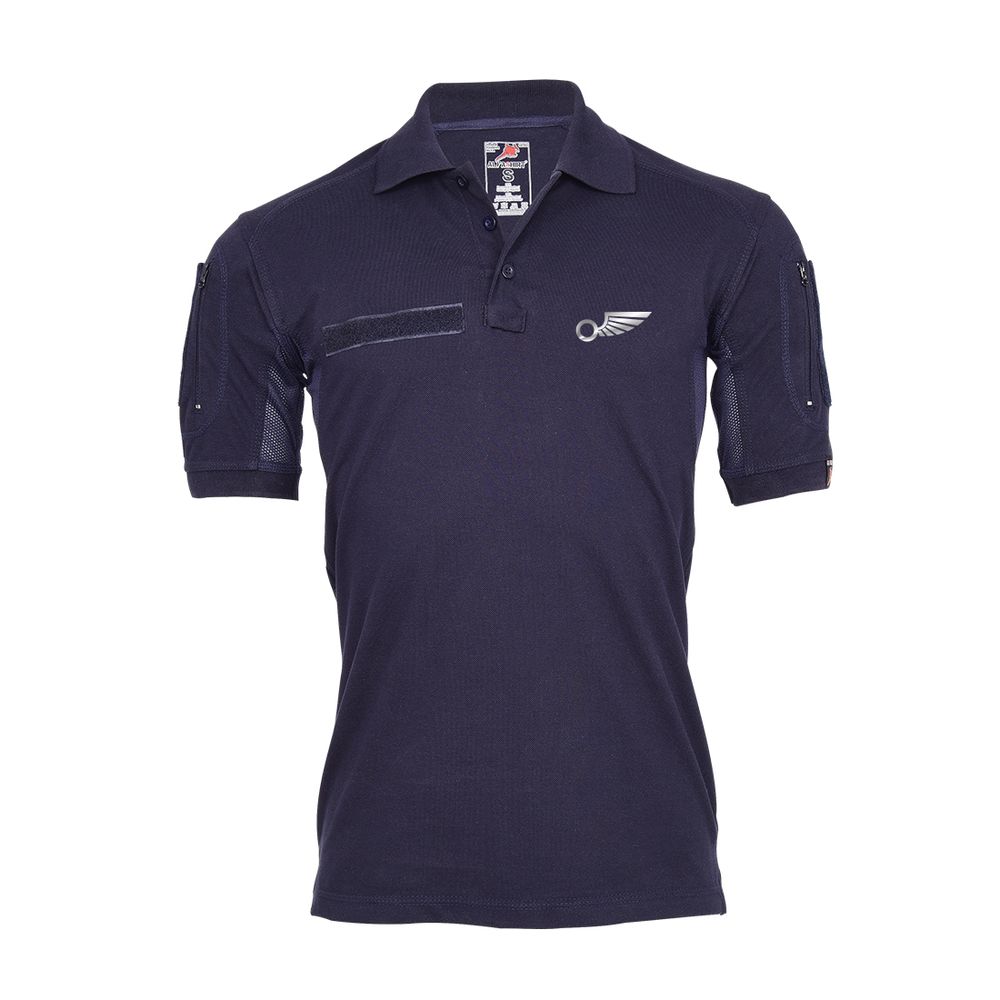 Tactical Polo Flügelrad geflügelt Rad Heraldik gemeine Figur T-Shirt #32124