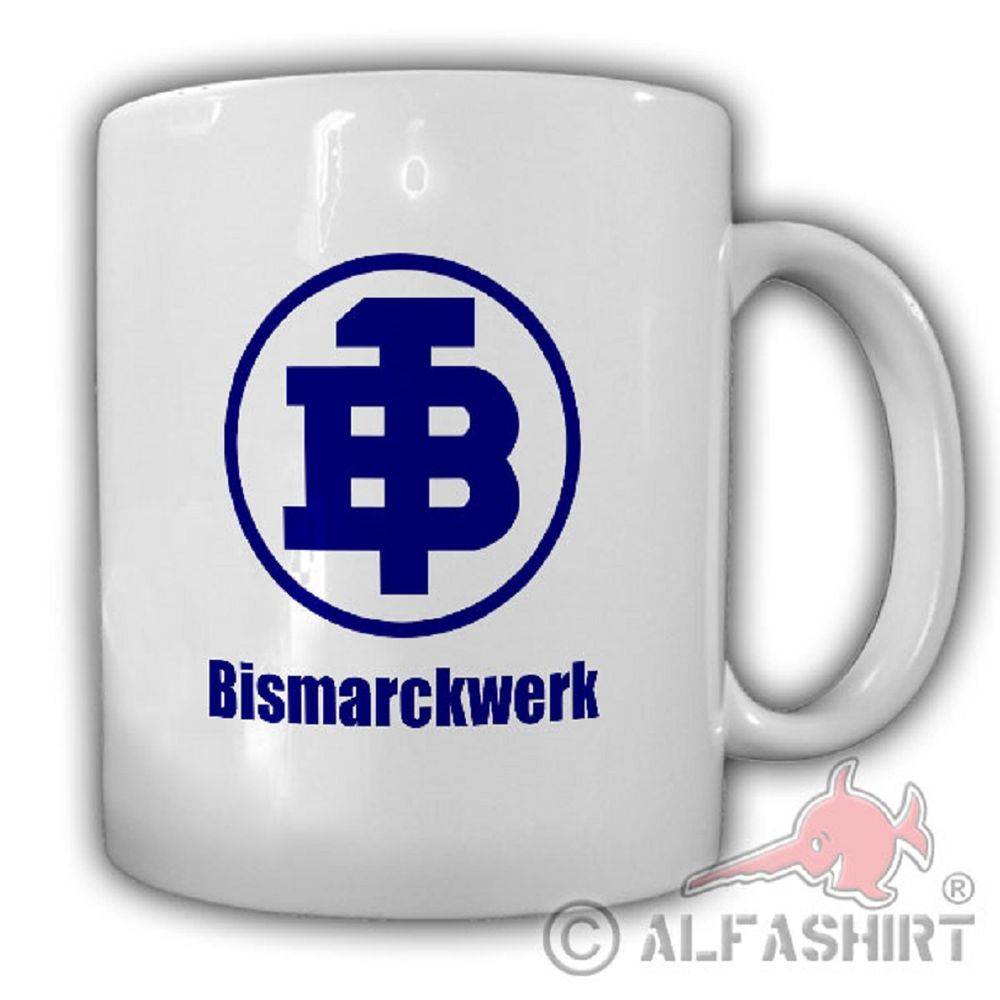 Bismarckwerk Logo Fahrräder Motorräder Radevormwalder Bergerhof - Tasse #19413