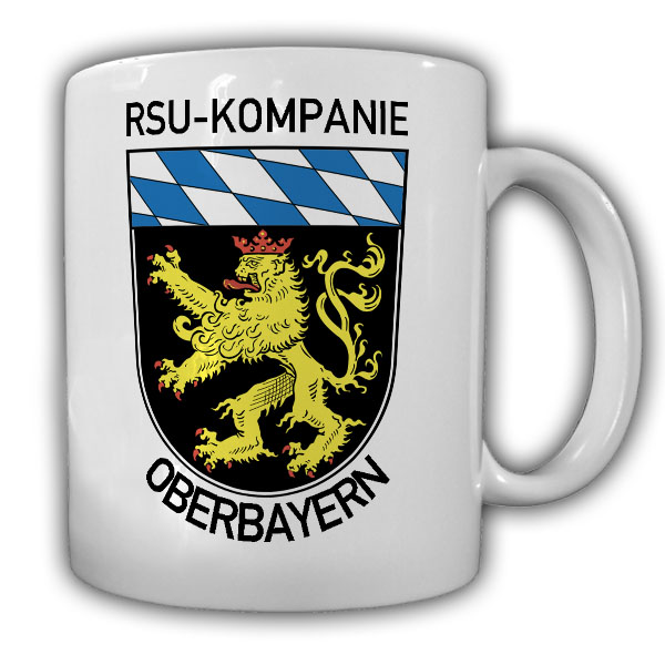 RSU Kp Oberbayern Regionale Sicherungs- und Unterstützungskräfte - Tasse #14874